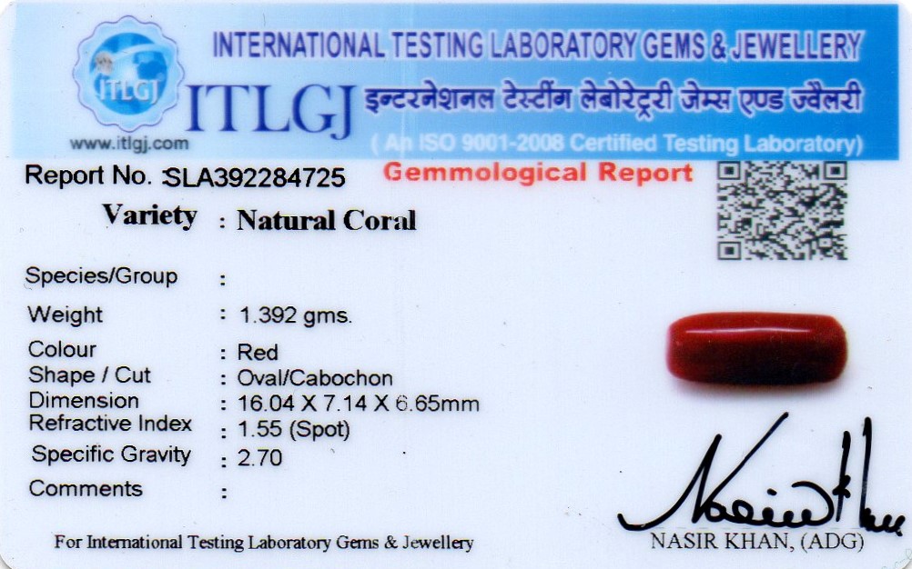 Certified on sale moonga stone