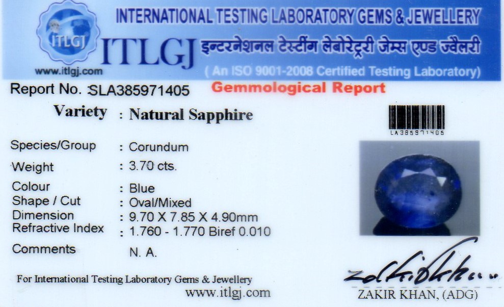Natural blue sapphire stone deals
