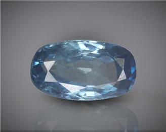 Natural Blue Zircon Certified 9.14CTS-104054