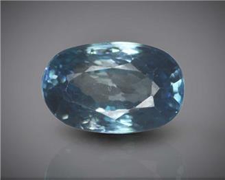 Natural Blue Zircon Certified 7.76CTS-104056