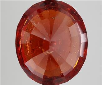 Natural Hessonite Garnet (S) Certified 10.4CTS-123381