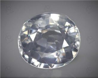 Natural White Zircon   5.77CTS-35993