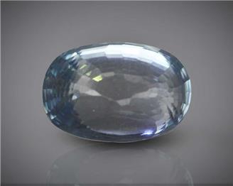 Natural Blue Zircon Certified 7.89CTS-104063