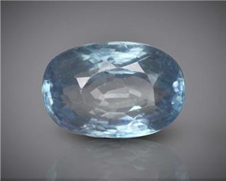 Natural Blue Zircon Certified 7.89CTS-104063
