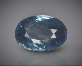 Natural Blue Zircon Certified 7.54CTS-104073