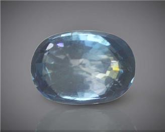 Natural Blue Zircon Certified 6.06CTS-104075