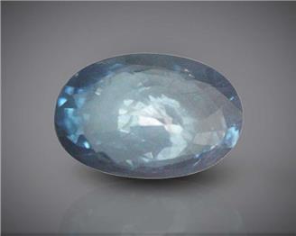 Natural Blue Zircon Certified 6.34CTS-104076