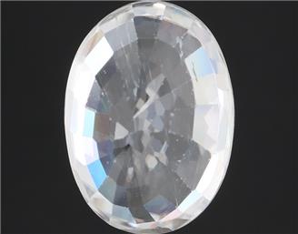 Natural White Zircon 5.06CTS-125026