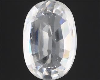 Natural White Zircon 5.39CTS-124951