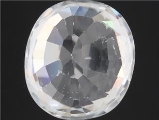 Natural White Zircon 5.21CTS-125018