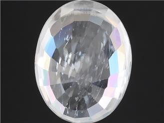 Natural White Zircon 5.35CTS-125039