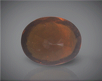 Natural Hessonite Garnet Certified (AS) 13.69CTS-107979