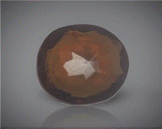 Natural Hessonite Garnet Certified (AS) 6.2CTS-107999