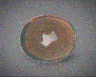 Natural Hessonite Garnet Certified (AS) 6.53CTS-108004