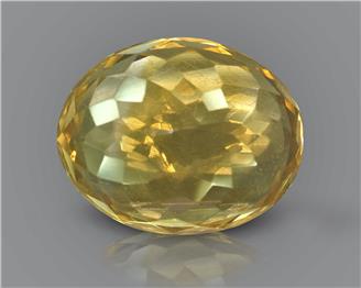Yellow Citrine Natural Certified 8.6 carats -822