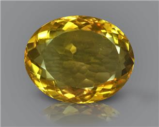 Yellow Citrine Natural Certified 8.6 carats -822