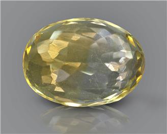 Yellow Citrine Natural Certified 7.27 CTS... ( 86350 ) (D)