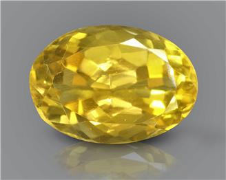 Yellow Citrine Natural Certified 6.83 CTS... ( 86405 ) (D)