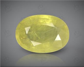 Natural Heated and Treated Yellow Sapphire Certified 4.49 cts ( 50169 )