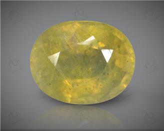 Natural Heated & Treated Yellow Sapphire Certified 3.74 carats -1704