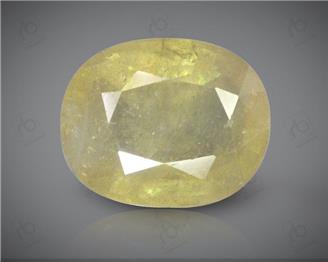 Natural Heated & Treated Yellow Sapphire Certified  5.26 (CTS) ( 88606 )