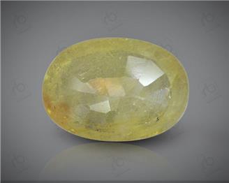 Natural Heated & Treated Yellow Sapphire Certified  4.88 carats -96518 ( YELLOW)
