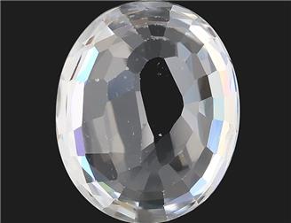 Natural White Zircon 5.72CTS-125059