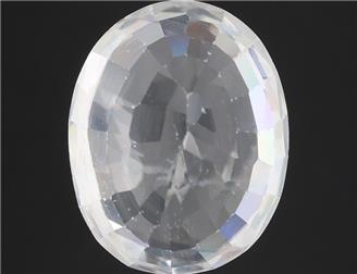Natural White Zircon 6.22CTS-125055