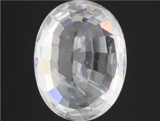 Natural White Zircon 5.23CTS-125052