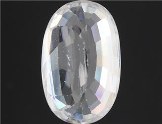 Natural White Zircon 5.91CTS-124948
