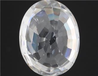 Natural White Zircon 6.27CTS-124947