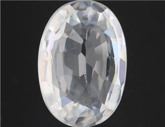 Natural White Zircon 5.68CTS-124946