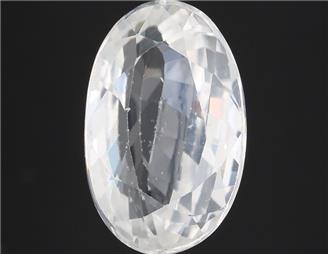 Natural White Zircon 5.69CTS-124945