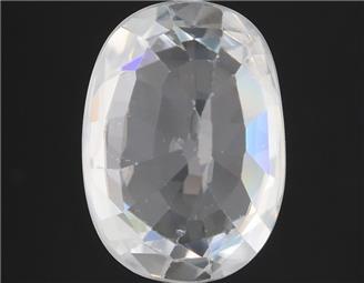 Natural White Zircon 5.44CTS-124944