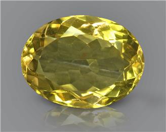 Yellow Citrine Natural Certified 5.29 CTS... ( 86406 ) (D)