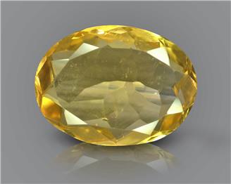Yellow Citrine Natural Certified 4.84 CTS... ( 86413 ) (D)