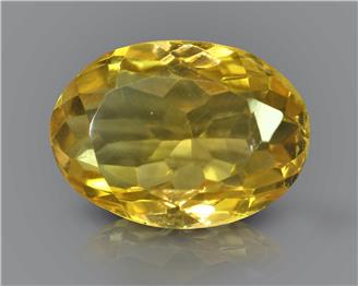Yellow Citrine Natural Certified 4.34 CTS... ( 86422 ) (D)