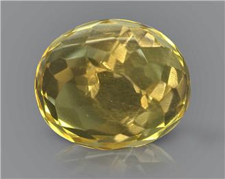 Yellow Citrine Natural Certified 5.00 CTS 6436