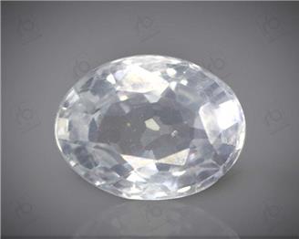 Natural White Zircon   4.34CTS-35814
