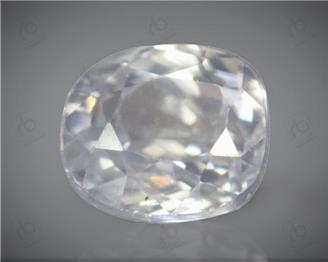 Natural White Zircon   4.11CTS-35863
