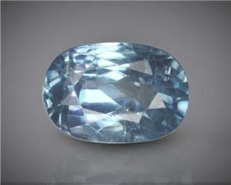 Natural Blue Zircon Certified 6.59CTS-104084