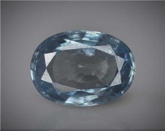 Natural Blue Zircon Certified 4.35CTS-104147