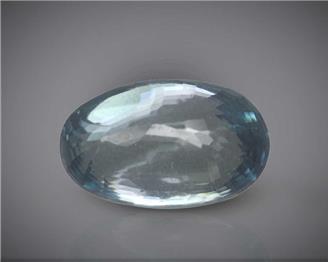 Natural Blue Zircon Certified 6.31CTS-104143