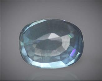 Natural Blue Zircon Certified 6.75CTS-104138