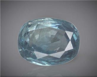 Natural Blue Zircon Certified 6.75CTS-104138