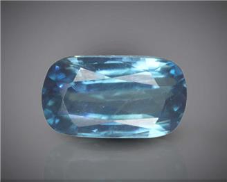 Natural Blue Zircon Certified 5.31CTS-104137