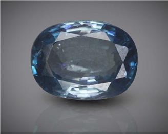 Natural Blue Zircon Certified 5.95CTS-104122