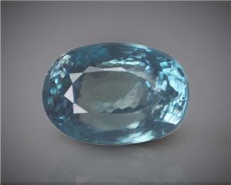 Natural Blue Zircon Certified 7.1CTS-104107