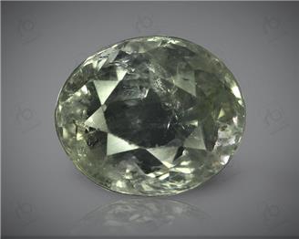Natural Unheated & Untreated & White Sapphire Certified 7.18 CTS. ( 63359 )