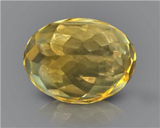 Yellow Citrine Natural Certified 7.44 CTS... ( 86343 ) (D)